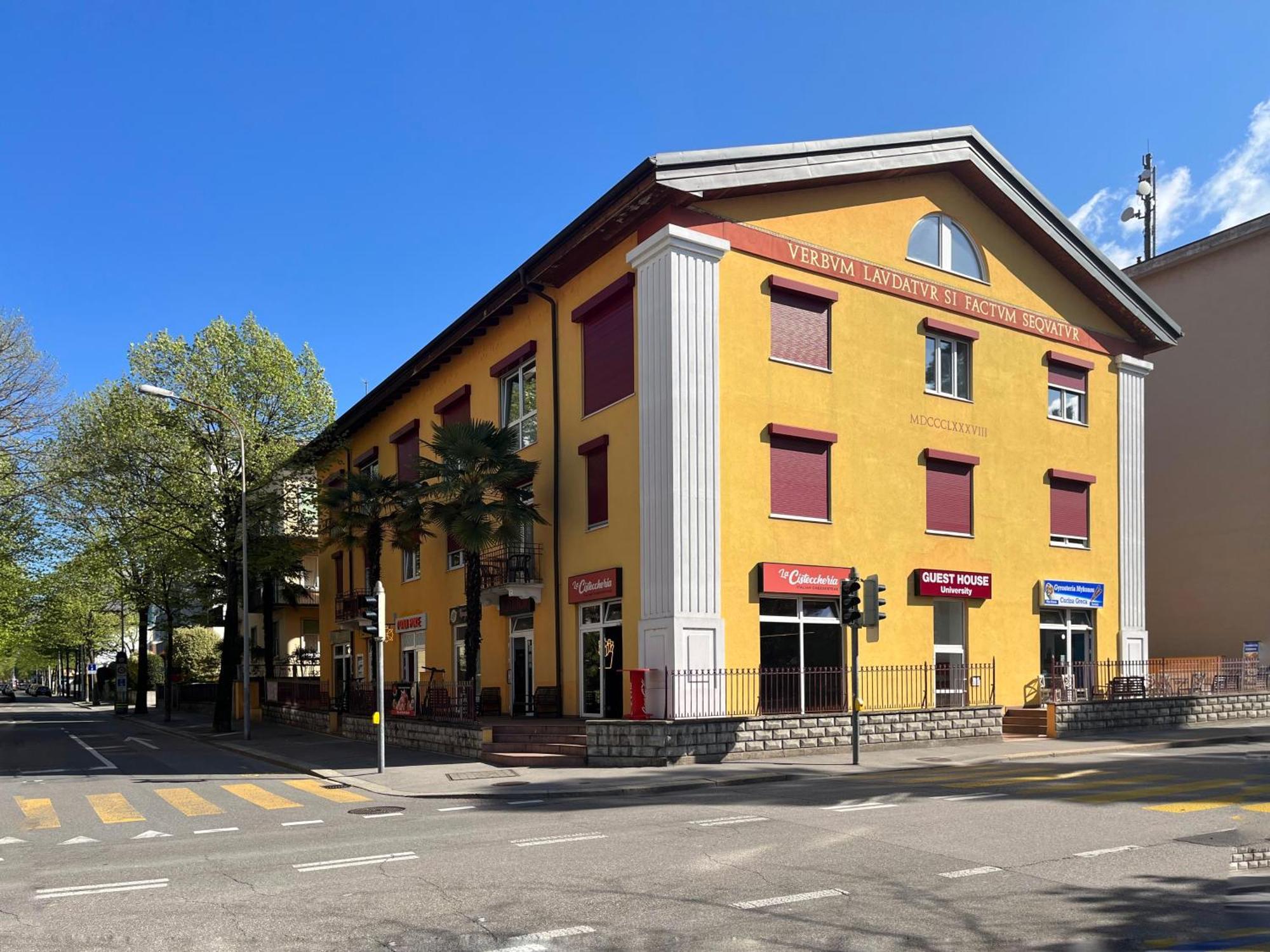 Guesthouse University By Lr - Self Check In Lugano Eksteriør billede